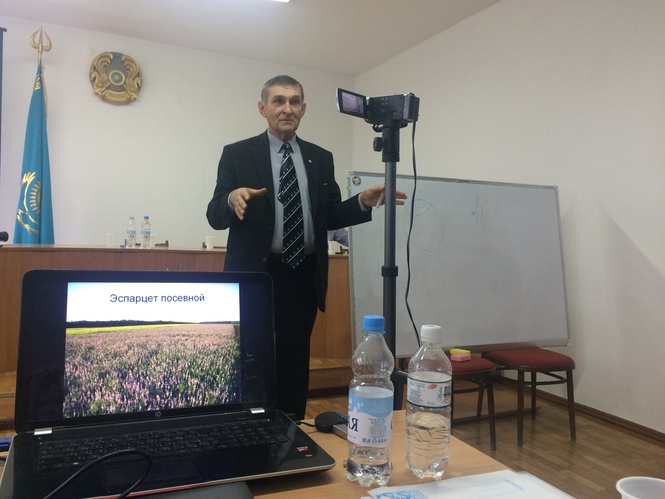 Н.А. Зеленский, провёл обучение для фермеров Казахстана
