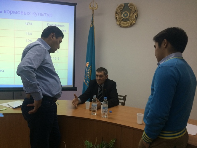 Н.А. Зеленский, провёл обучение для фермеров Казахстана