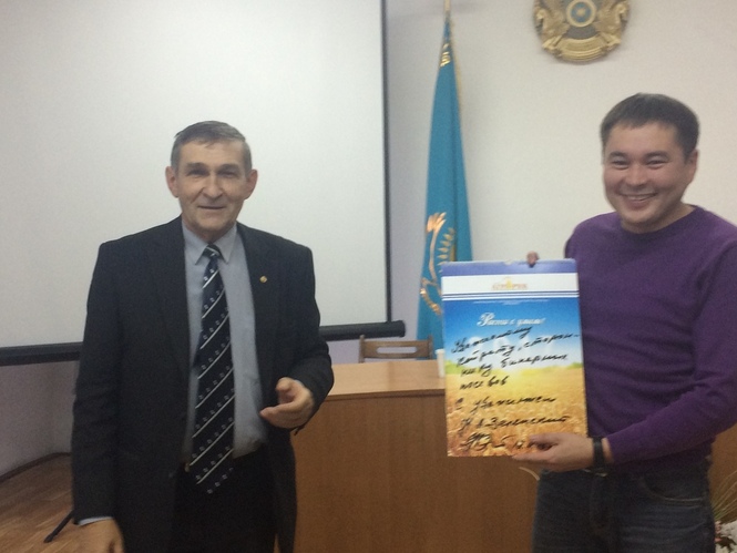 Н.А. Зеленский, провёл обучение для фермеров Казахстана  (Аграрум)